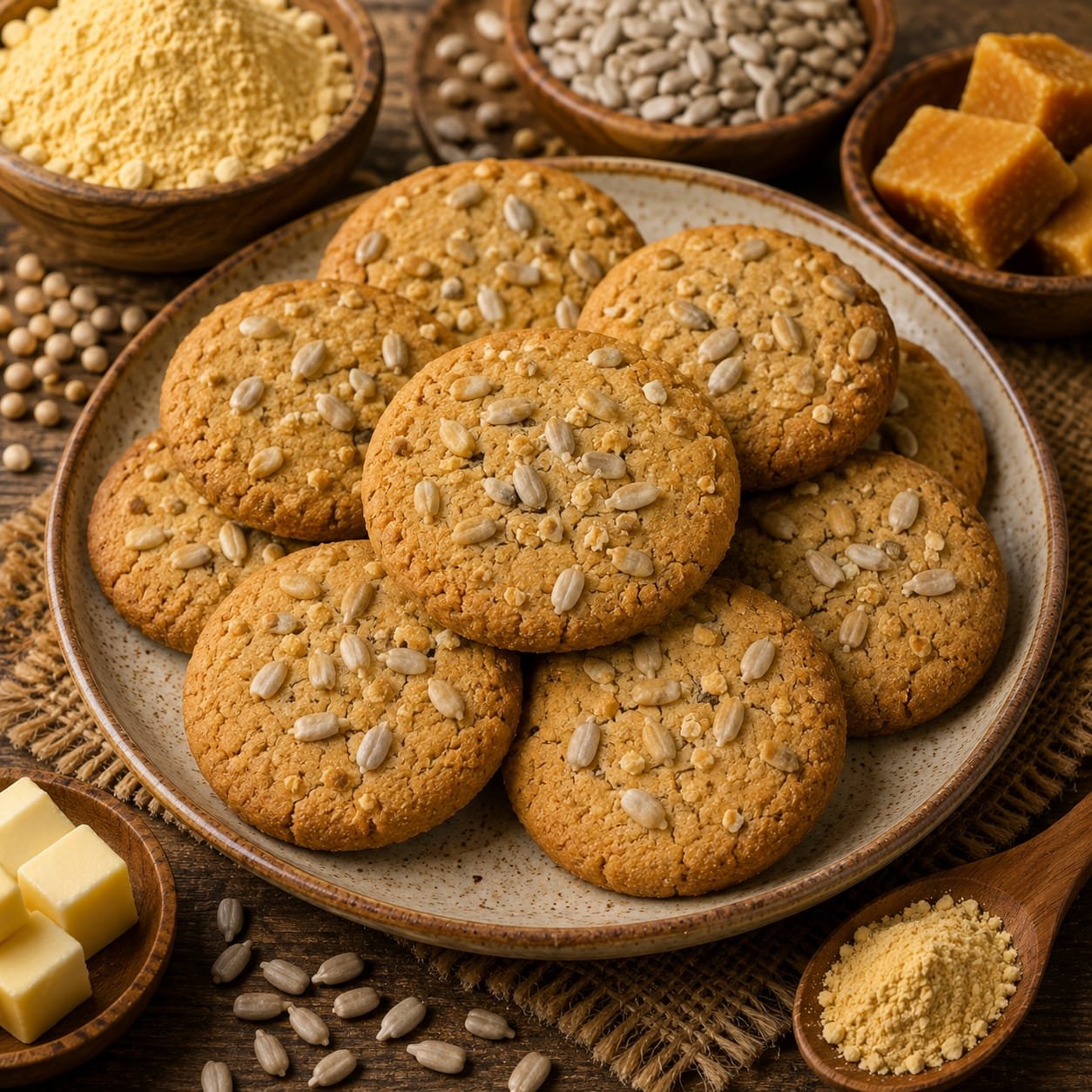 Besan Seeds Cookies